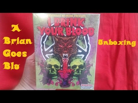 I Drink Your Blood (Grindhouse Releasing) Unboxing!