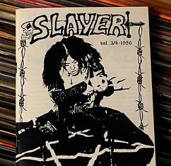Black Metal Relic: Slayer Mag # 3/4 From 1986 Is Up for Grabs
