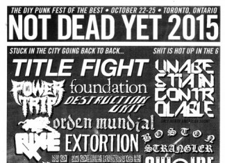 Sat 10/24, Toronto: NYHC Author Tony Rettman at Not Dead Yet Fest