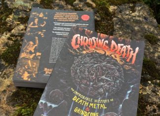 Bazillion Points Revives Albert Mudrian’s CHOOSING DEATH; Death Metal & Grindcore History Exhumed in Revised & Expanded Death-luxe Edition This November