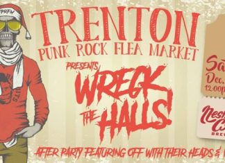 Sat 12/2, Trenton, NJ: STRAIGHT EDGE / NYHC Author Tony Rettman Wrecks the Halls at the Trenton Punk Rock Flea Market