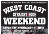 Sat 2/10 & Sun 2/11, L.A.: West Coast STRAIGHT EDGE Weekend Events