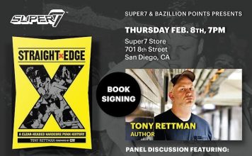 Thurs 2/8, San Diego: Rettman’s pre-LA Weekend STRAIGHT EDGE Panel at Super7