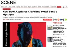 Cleveland Scene: “Stunning” MIDNIGHT Book Captures Mystique Midnight Book in Cleveland Scene