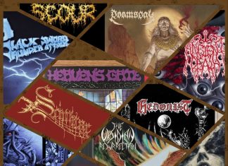ROOTS of 2025 Metal Debuts | on SiriusXM Roots of 2025 Metal Debuts album covers for SiriusXM playlist with Ian Christe